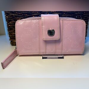 Lounged - Hello Kitty Blush Pink Embossed Wallet